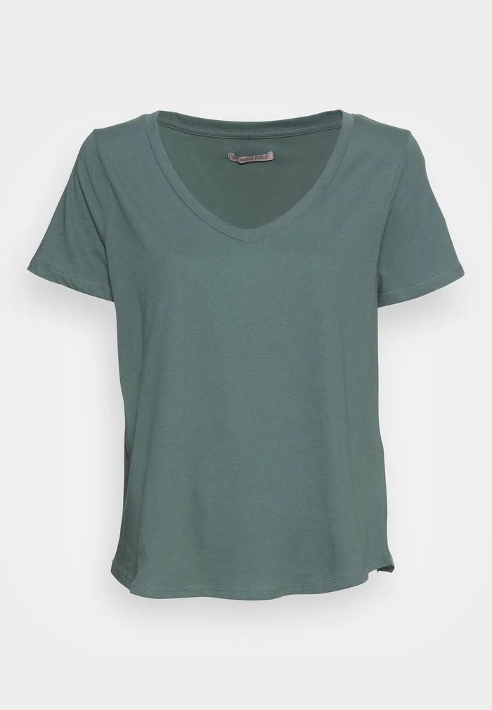 T-Shirt ANNA FIELD Anna Field Basic T-shirt Menthe Femme | OND-8786262